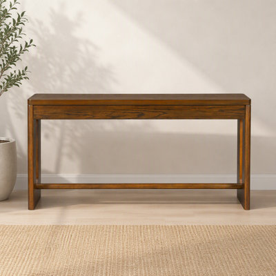 Console en bois avec tiroir
