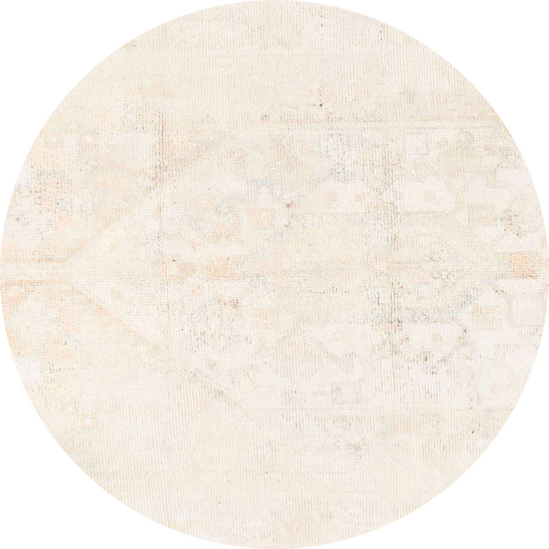 Tapis abstrait moderne 1166, Rond 6 pi