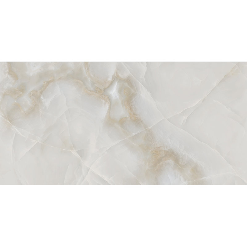 Carreau de porcelaine et de plancher 24 po x 48 po American Onyx, Gris