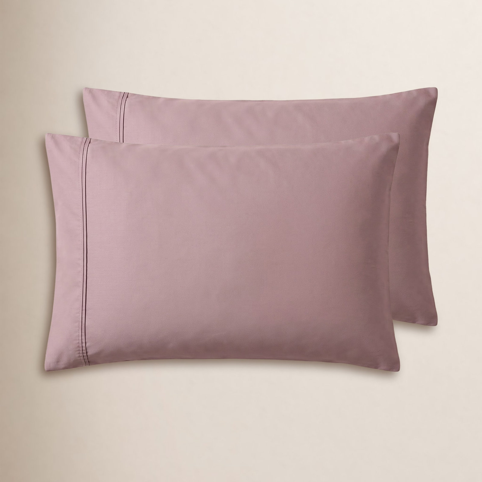 Edmont Cotton Pillowcase, King, Lavender