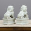 Paire de figurines de chien Foo