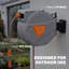 Outsunny Retractable Hose Reel Wall Mounted Auto Retraction 20+1.6m Orange