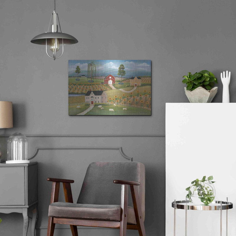 «Valley Flower Farms» par Pam Britton, H 16 po x l 24 po
