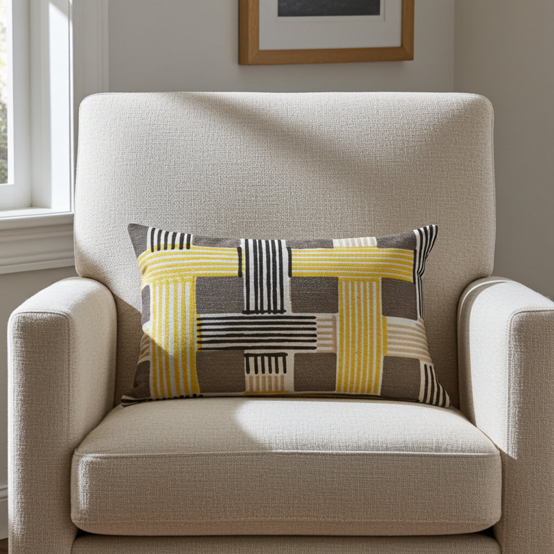 Oreiller luxueux Hummingbird Isle, 20 po x 26 po, Coussin lombaire