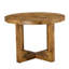 Table de salle à manger moderne et pratique. Fabriqué en bois aggloméré et en bois