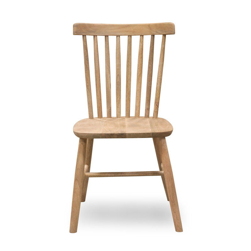 Liseron Solid Wood Slat Back Dining Chair