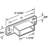 Nylon Drawer Track Backplate