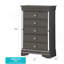 Coffre Verona G6702-CH, noir métallique-777616635