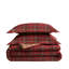 Ensemble d'édredon réversible rouge Eddie Bauer-132929665