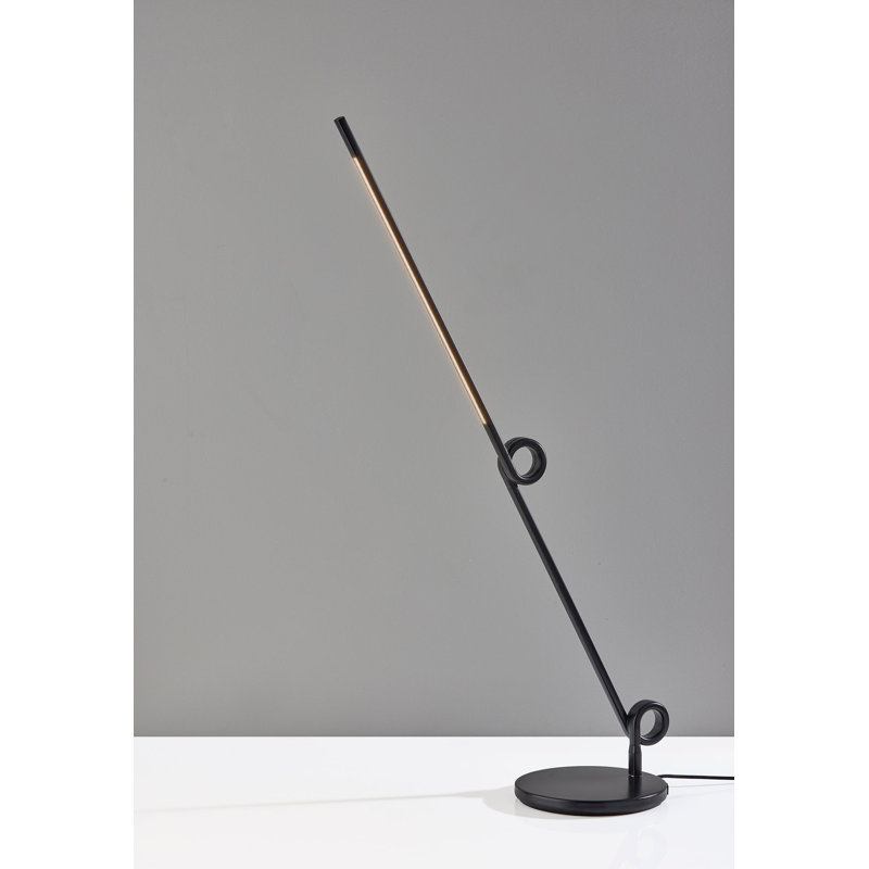 Lampe de bureau à DEL avec nœuds, Noir, noir, noir, noir, Noir, noir, noir, noir