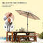 Parasol de marché extérieur avec manivelle-608459016