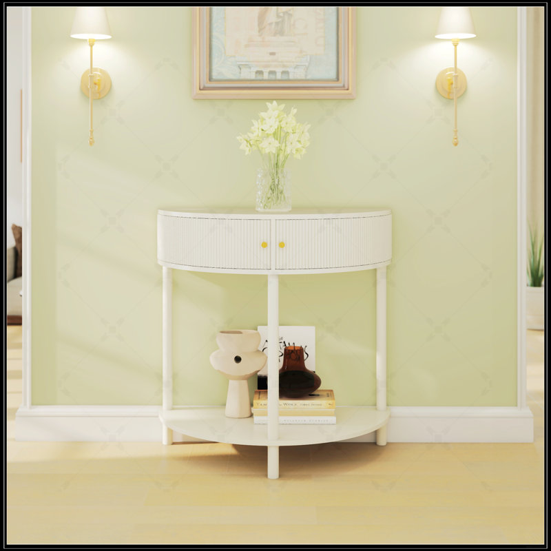 Console Arti-Crafted, Blanc, crème