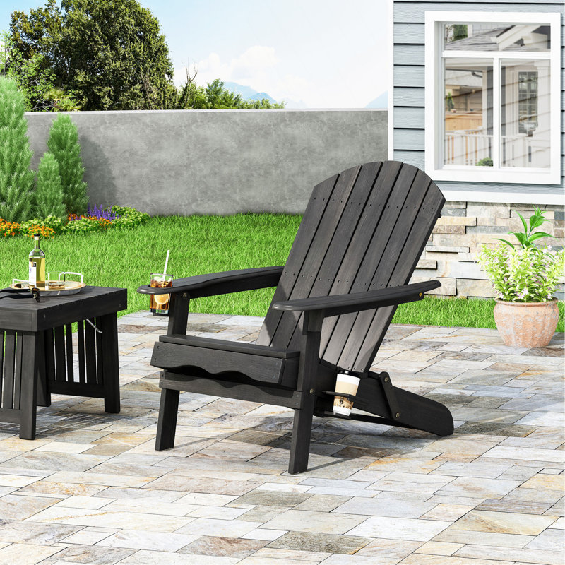 Adirondack Chair, Dark Gray