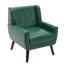 Faux Leather Armchair-2129252958