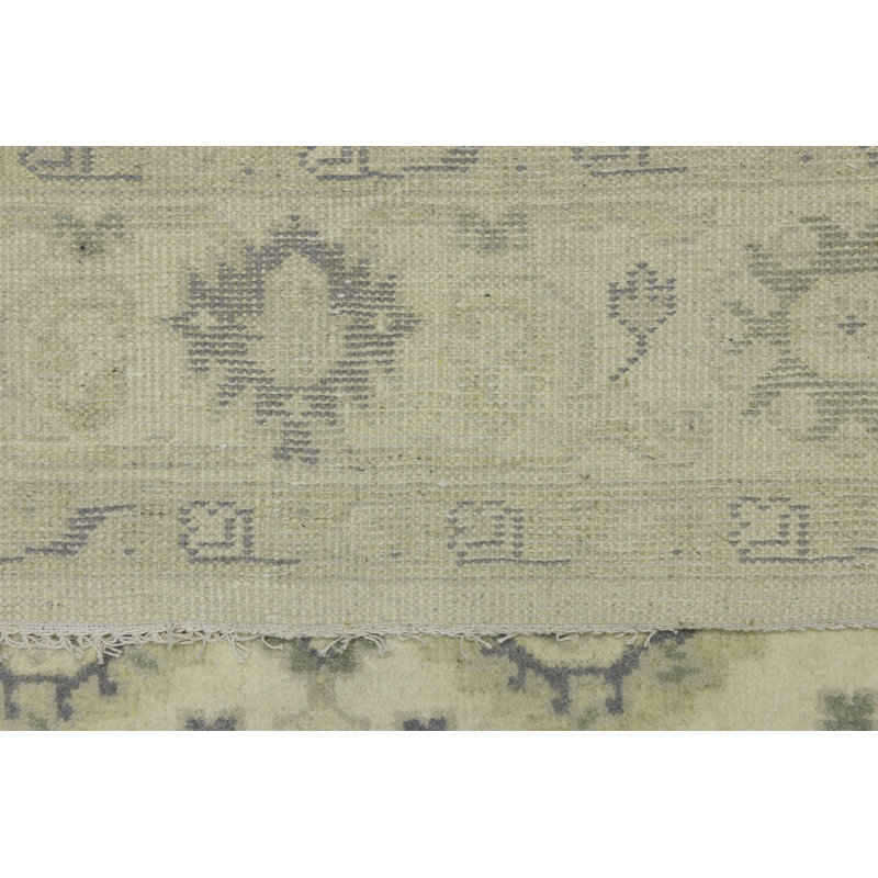 Tapis rectangulaire en laine 5 pi 11 po x 11 pi 9 po Sariaha