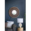 Miroir rond en bois Carter