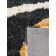 Heller Hand Tufted Shag Polyester Eco-Friendly Area Rugs - Black Color, Geometric Modern Design, High Pile Thick Handmade Anti Skid Area Rugs for Living Room, Bed Room