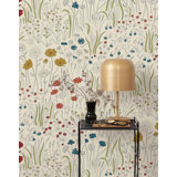 Alpine Garden Multi Wallpaper | Peel and stick / P&S Roll - 27" x 18'