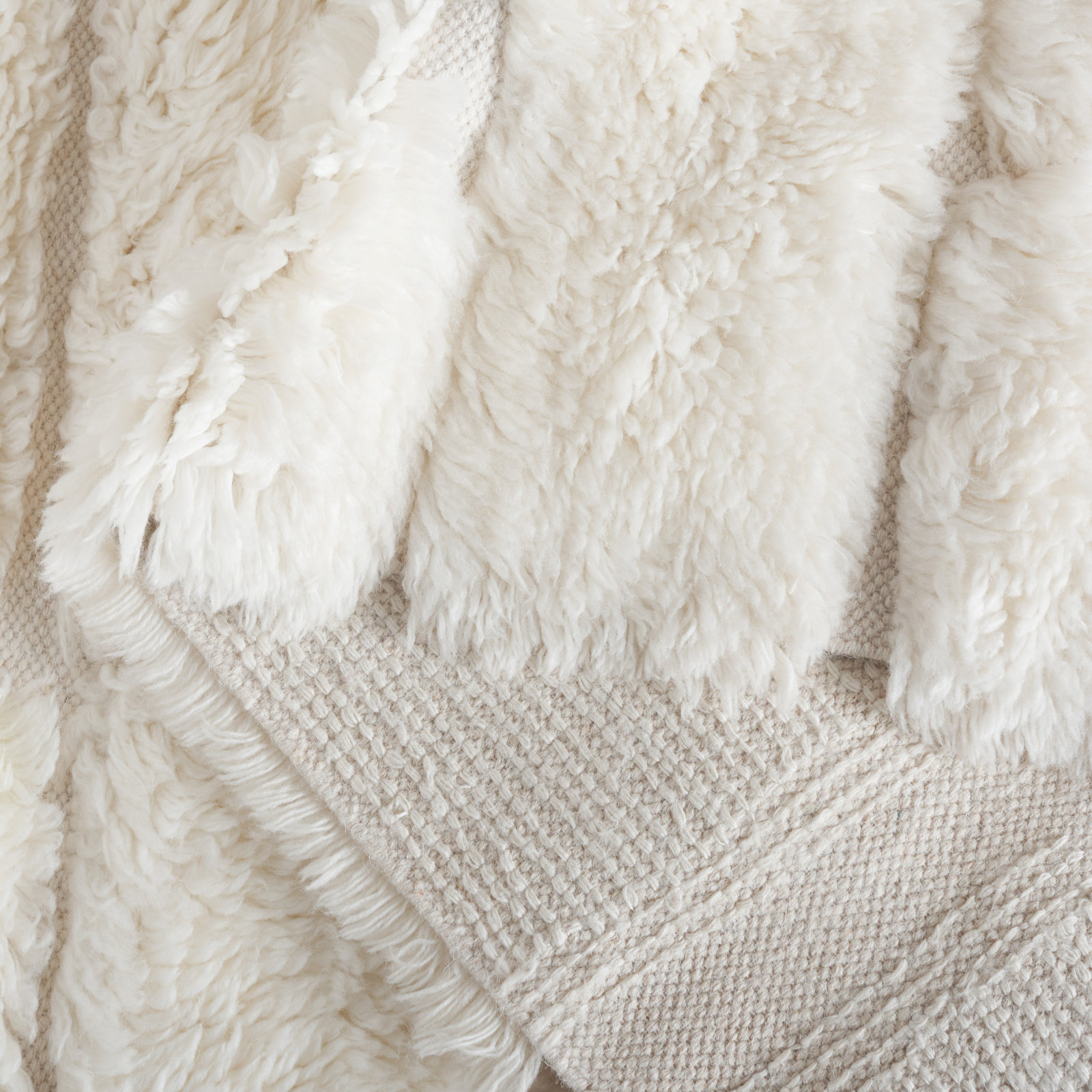 Casablanca Hand-Woven Wool Rug, Runner 2'3" x 8'