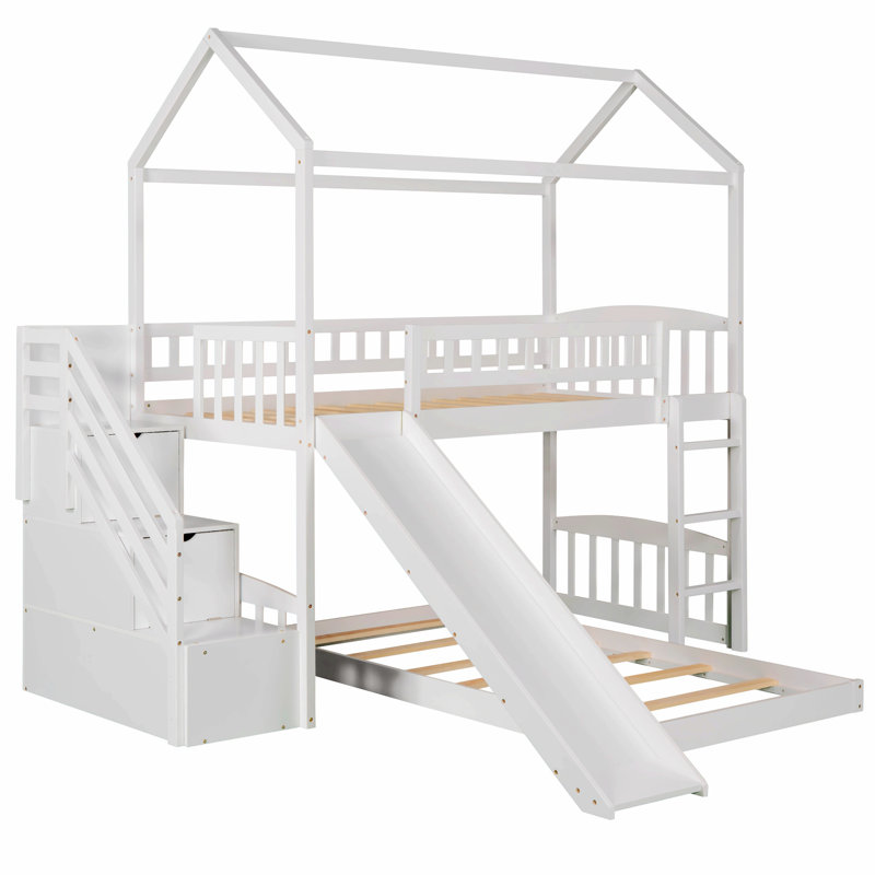 Liddington Platform Bed, White