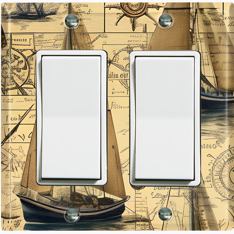 2 - Gang Rocker Standard Wall Plate