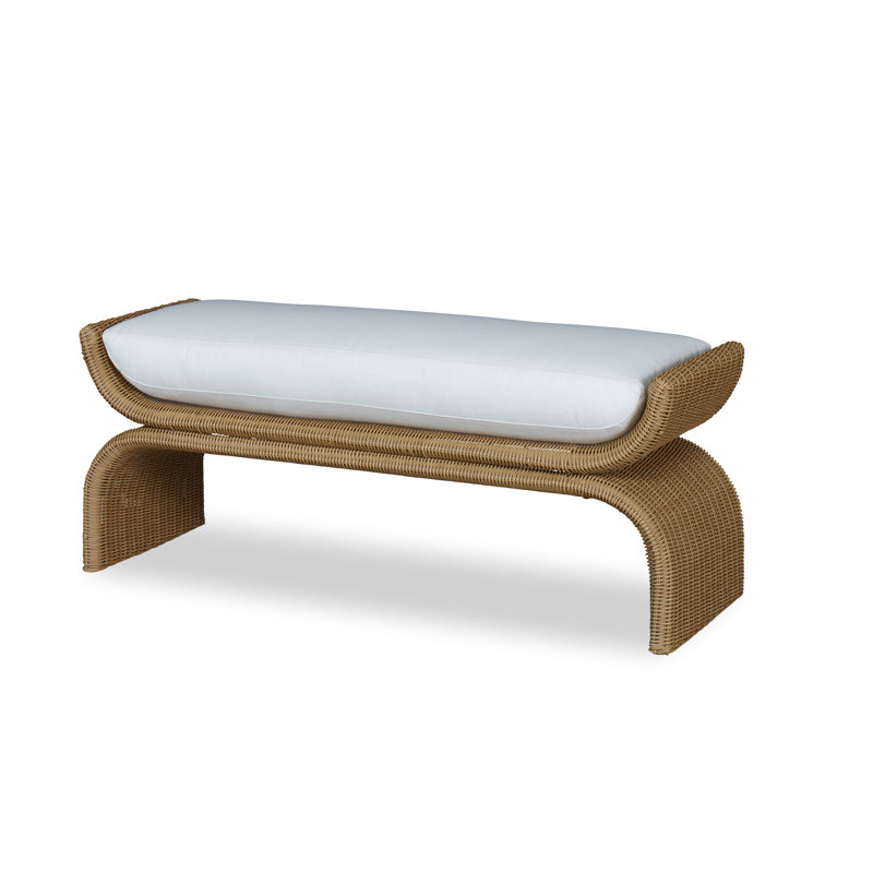 Carrier And Company Outdoor Outdoor Bench, Tan 71617L24