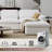 Sectional Sofa, Living Room Modular Sofa with Storage Function