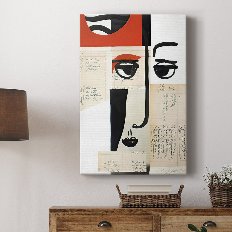 Les visages d'un siècle III - galerie sur mesure, H 36 po x l 24 po