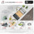 STYLISH Pietra 33" Dual-Mount 50/50 Double Bowl Quartz Composite Granite Workstation Kitchen Sink with Colander, Drying Rack, Cutting Board and Strainers-62240462