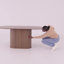 Iris 71'' Oval Dining Table-87385346