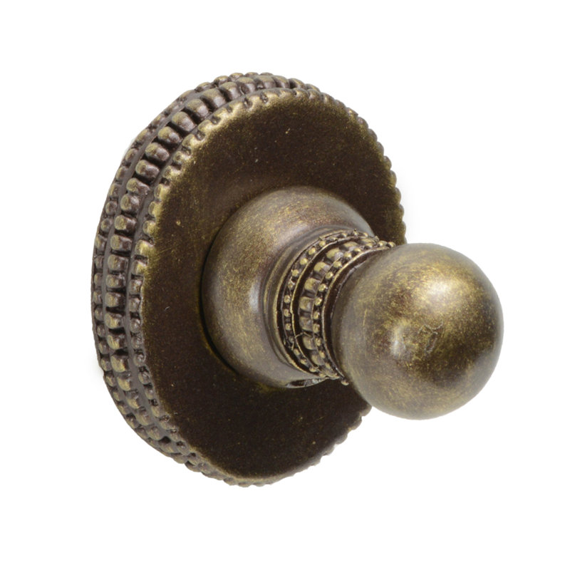 Classic hook in Chalice, Antique Brass