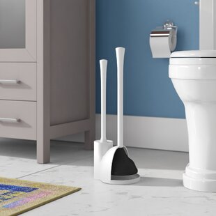 RV Toilet Brush + Drip Tray and Holder