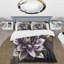 Ensemble de housse de couette en microfibre / polyester Dahlia Flower II Bedding-1405422357