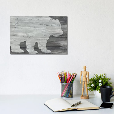Vintage Plains Animals II by June Erica Vess - Wrapped Canvas Gallery-Wrapped Canvas Giclée