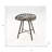 18" Metal Backless Chair-587992215
