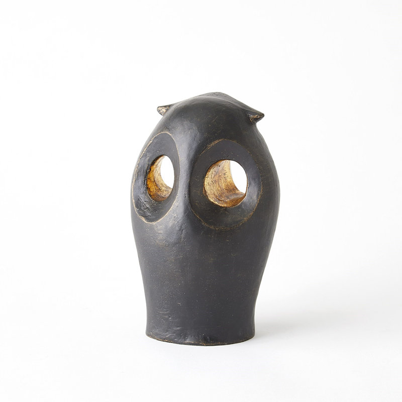 Gold Leafed Owl-Med