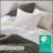 3-Piece Cal King Soft Washed Pleated Comforter Set-133388181