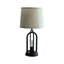 Lampe de table ovale sur pied