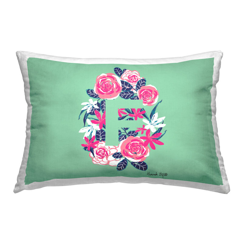 Motif décoratif floral lettre F par Hannah Louise Byatt