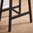 Solid Wood Bar Stool Without Backrest, Saddle Stool With Footrest Seat Height 26''-1618370592-1618645029