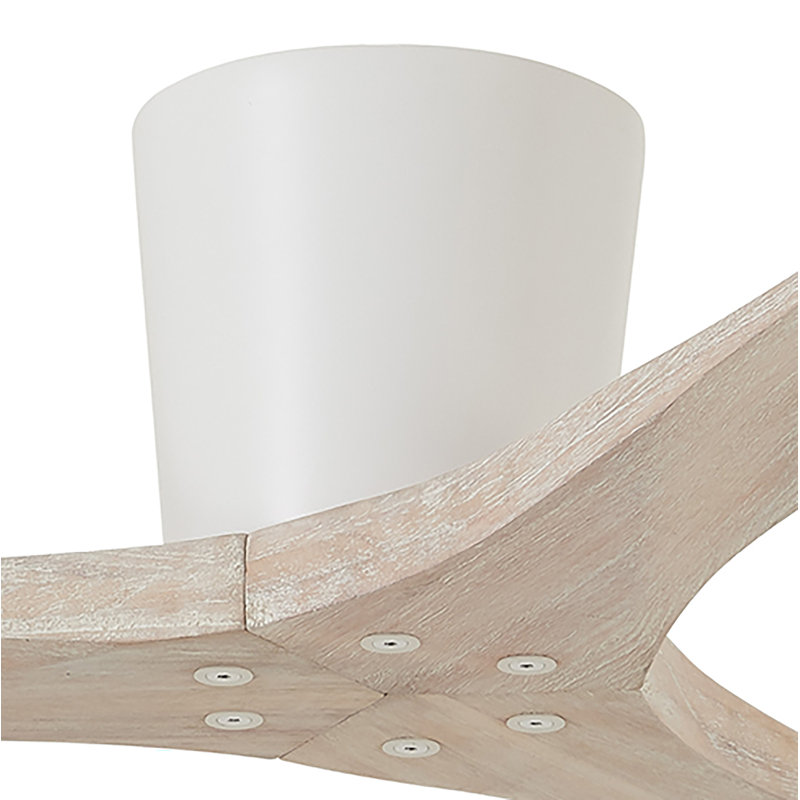Minka Aire Avtur - 60" Ceiling Fan, White, Beach Wood