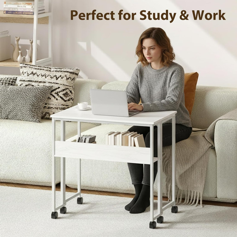 Computer Desk, White