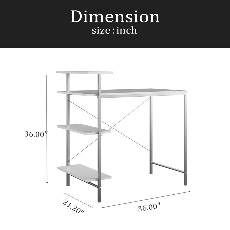 Side Storage Student Desk