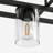 5 - Light Square/Rectangle Kitchen Island Pendant Light