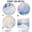 «Winter Peacefulness Forest II - Winter Landscape Wall Art Living Room», ensemble-287315411-287315408-287315409