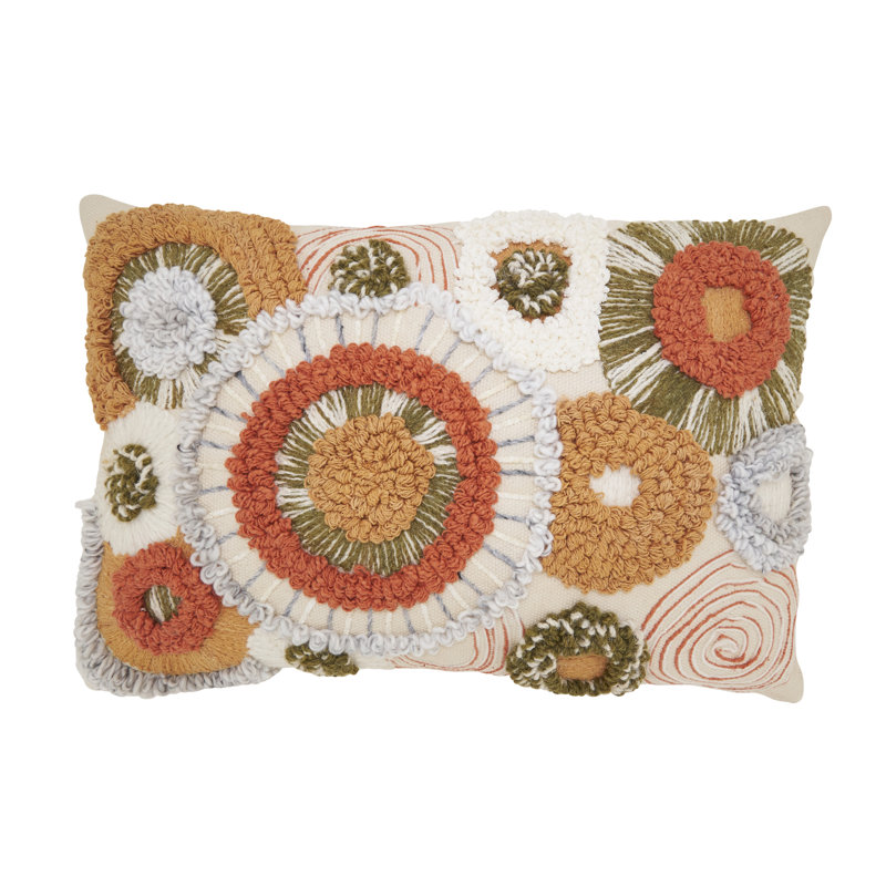 Coussin Boho, Rectangle H 16 po x l 24 po, Housse de coussin seulement - sans coussin