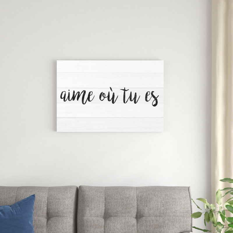 Typographie française VI, H 20 po x l 30 po