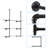 Ardelis Industrial Iron Pipe Shelf Wall Mount, Pipe Shelves of 2 Tier NO board
