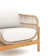 Ensemble de patio 4 pièces Lyal - causeuse, 2 chaises, table basse