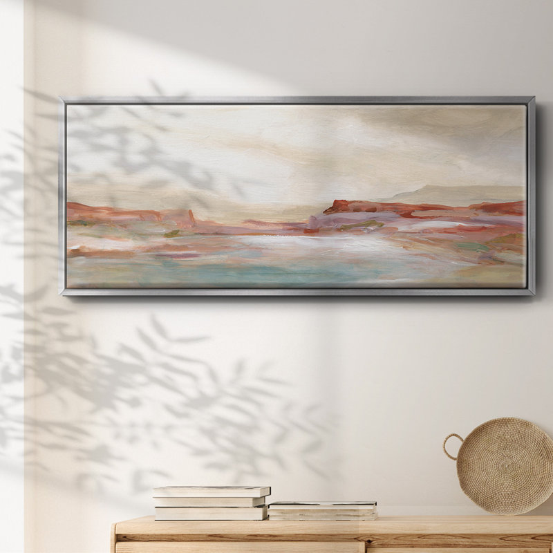 Twilight Desert Mirage - toile encadrée